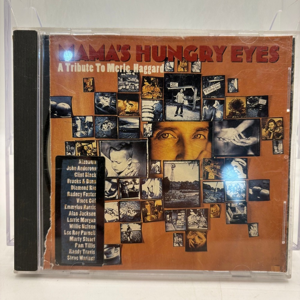 Mama's Hungry Eyes A Tribute To Merle Haggard‎ CD 1994 Arista Various Artists